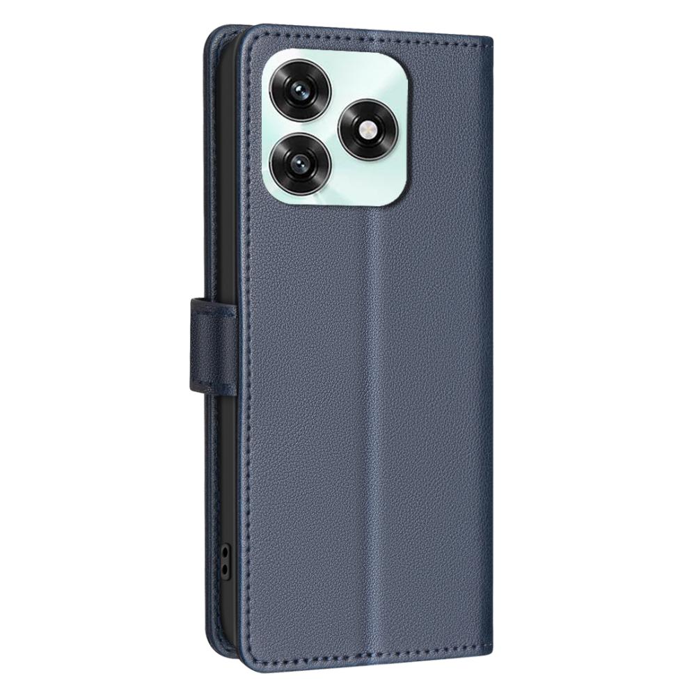 BINFEN BINFEN Honor X5c Plus Fodral RFID Läder Blå - Teknikhallen.se