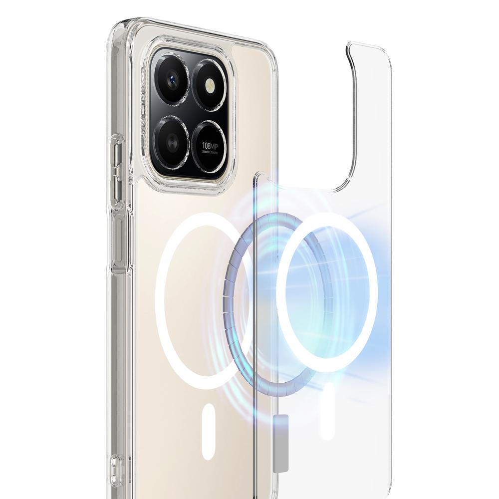  Honor 400 Smart Skal MagSafe Hybrid Transparent - Teknikhallen.se