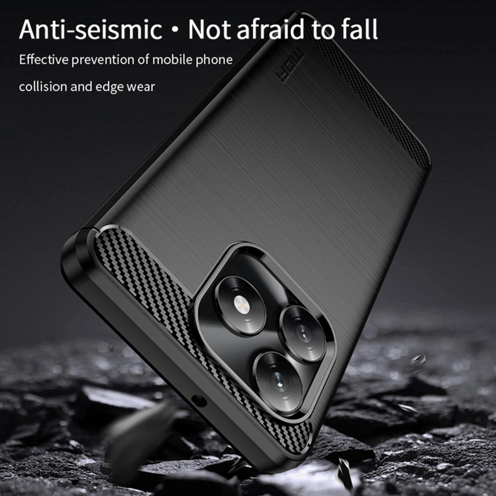 MOFI MOFI Honor X5c Plus Skal Borstad Stål Texur Svart - Teknikhallen.se