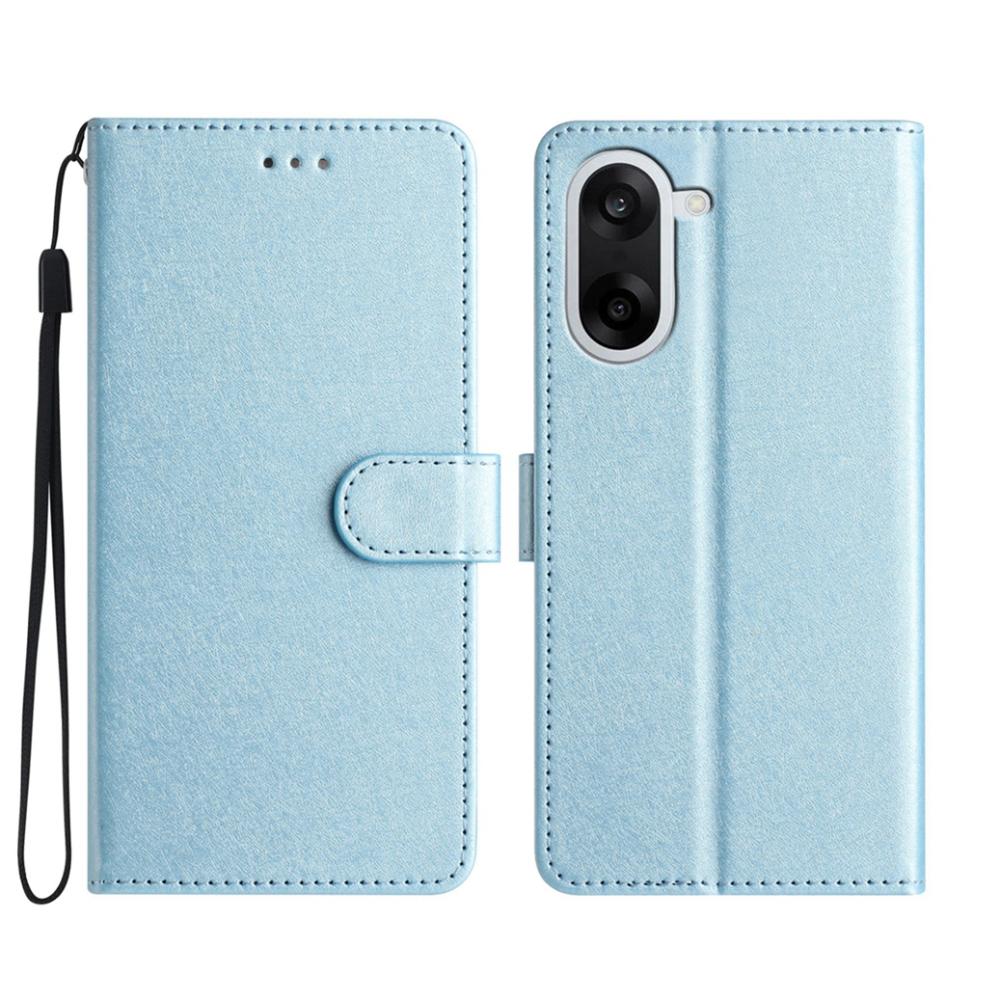  OnePlus Nord CE5 Fodral Läder Ljus Blå - Teknikhallen.se