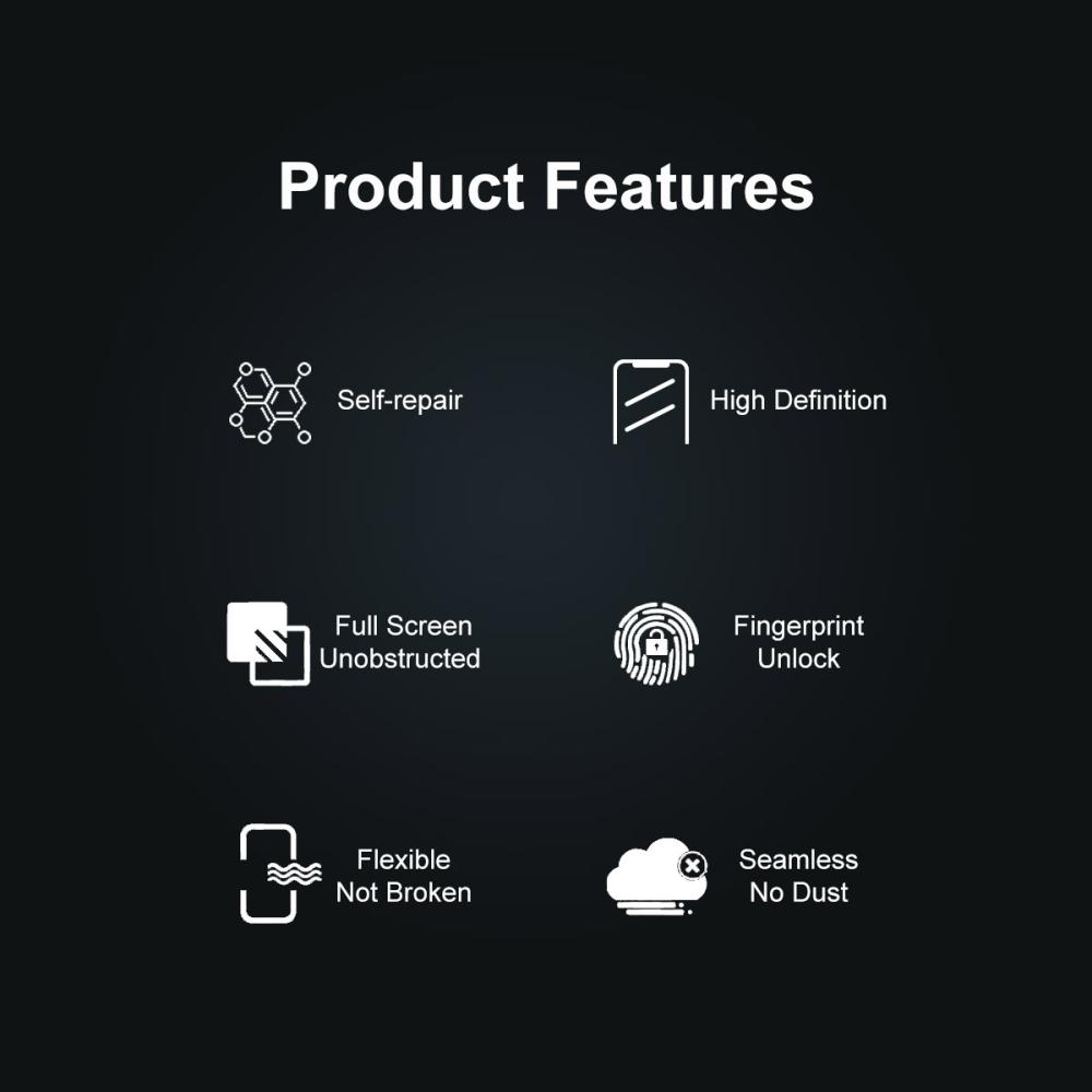 ENKAY ENKAY OnePlus Nord CE5 Skärmskydd Heltäckande TPU - Teknikhallen.se