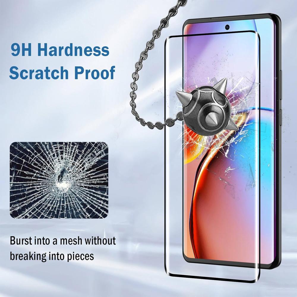  Motorola Moto G15 Power Skärmskydd Heltäckande Härdat Glas - Teknikhallen.se