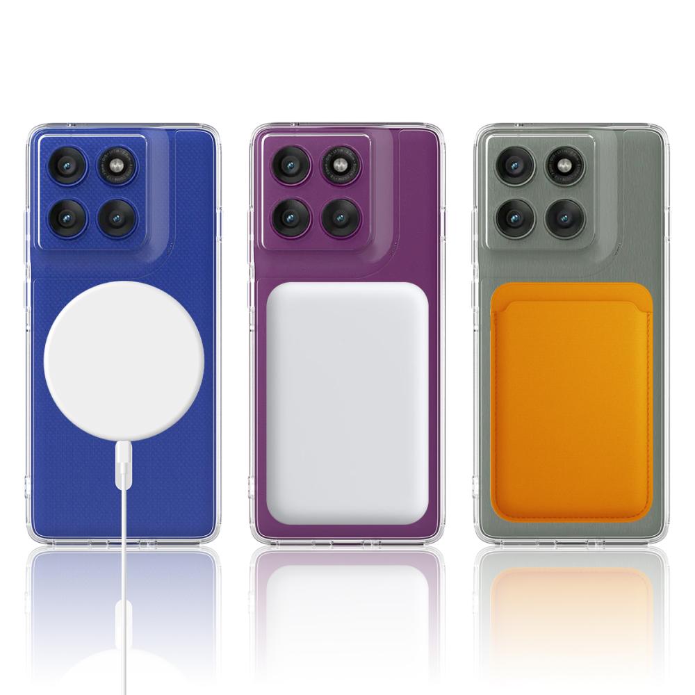  Motorola Edge 60 Pro Skal MagSafe Shockproof Hybrid - Teknikhallen.se