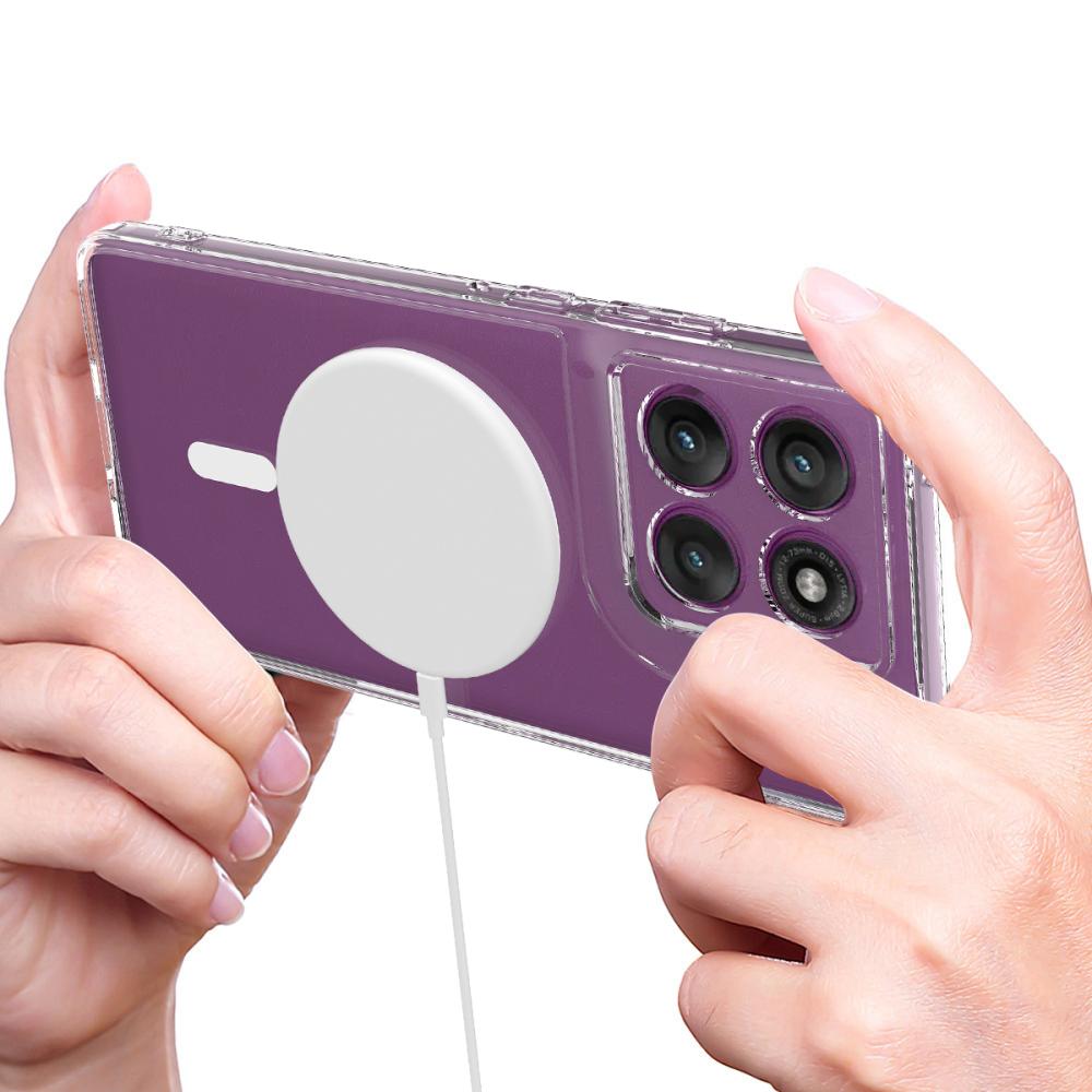  Motorola Edge 60 Pro Skal MagSafe Shockproof Hybrid - Teknikhallen.se