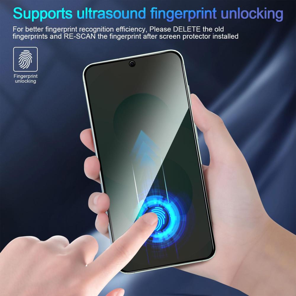  Samsung Galaxy A27 Skärmskydd Heltäckande Härdat Glas Privacy - Teknikhallen.se