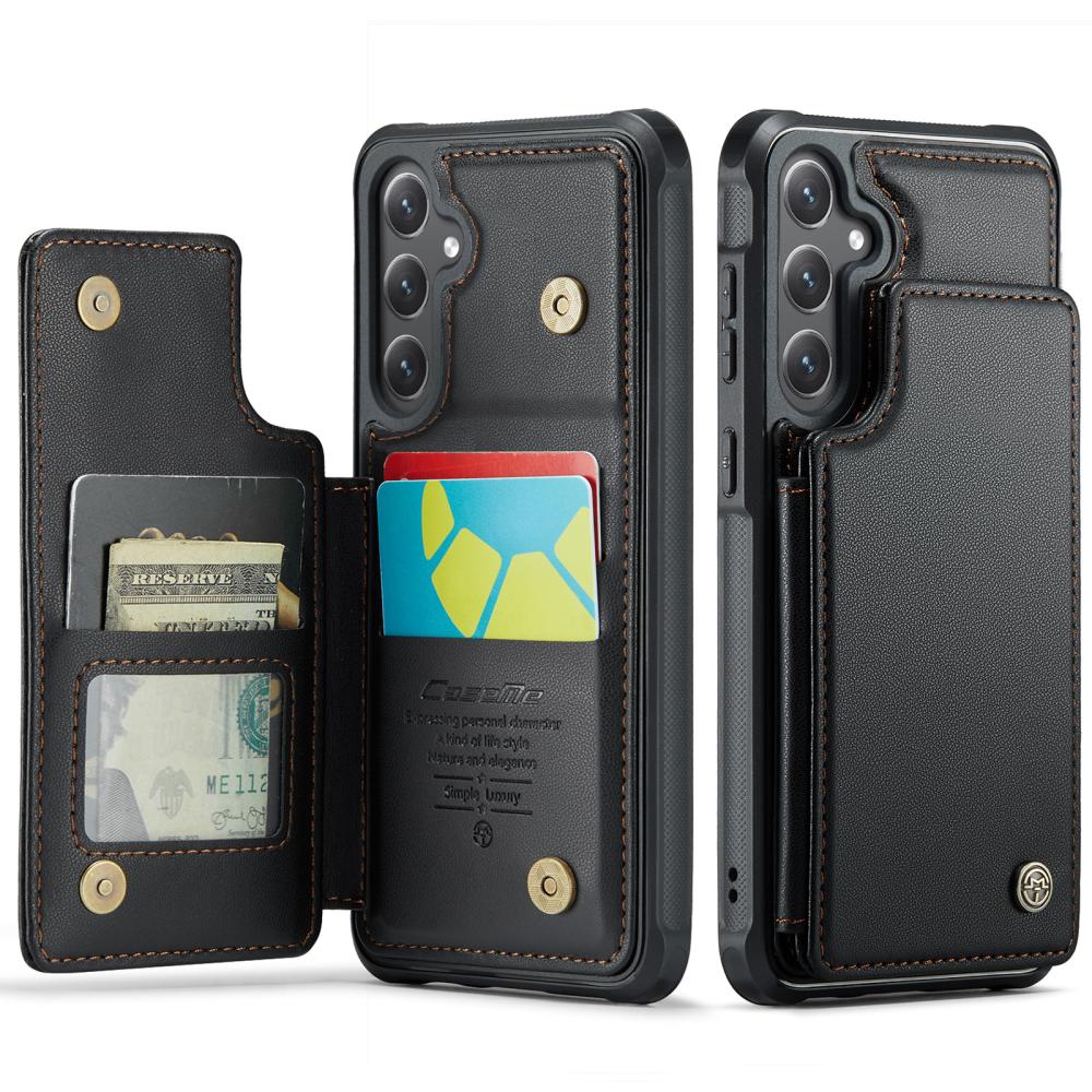 CASEME CASEME Samsung Galaxy S26 Skal RFID Kickstand Svart - Teknikhallen.se