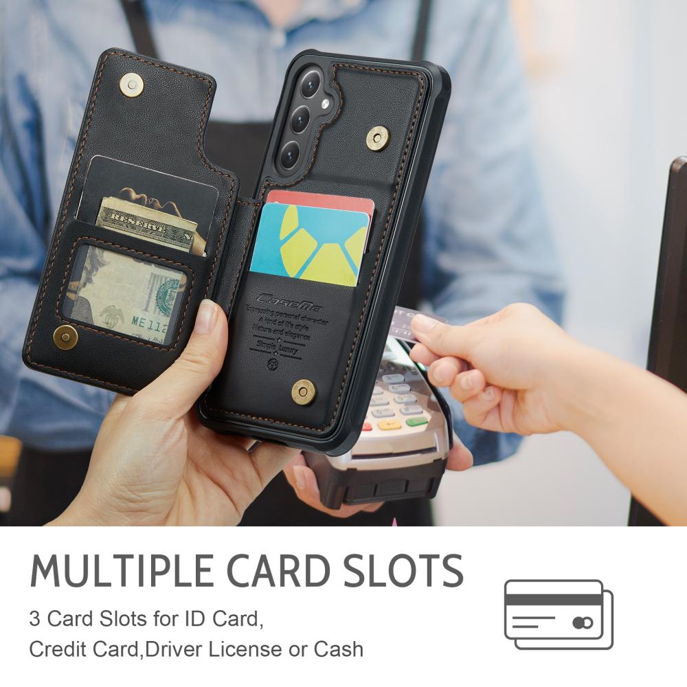 CASEME CASEME Samsung Galaxy S26 Skal RFID Kickstand Svart - Teknikhallen.se