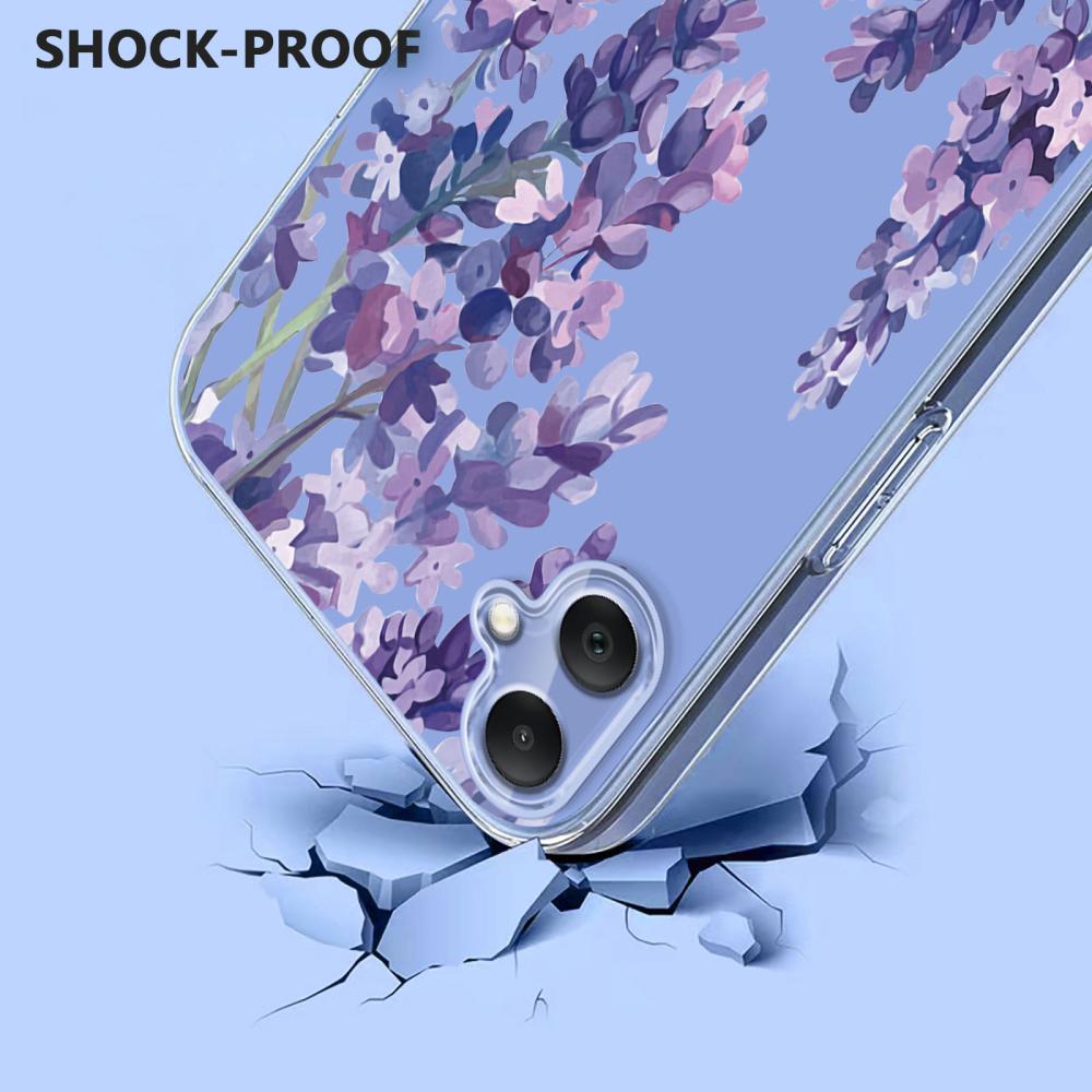  Samsung Galaxy A07 4G Skal Med Tryck Blommor - Teknikhallen.se