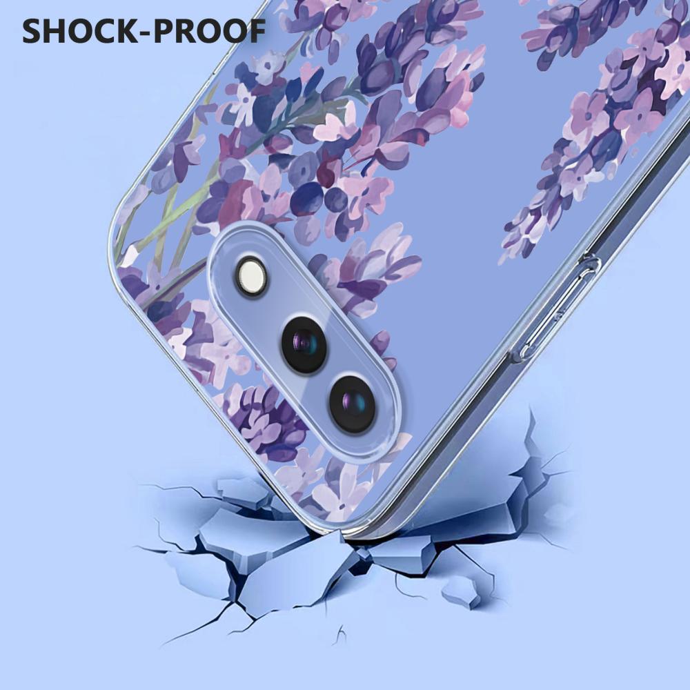  Google Pixel 10a Skal Med Tryck Blommor - Teknikhallen.se