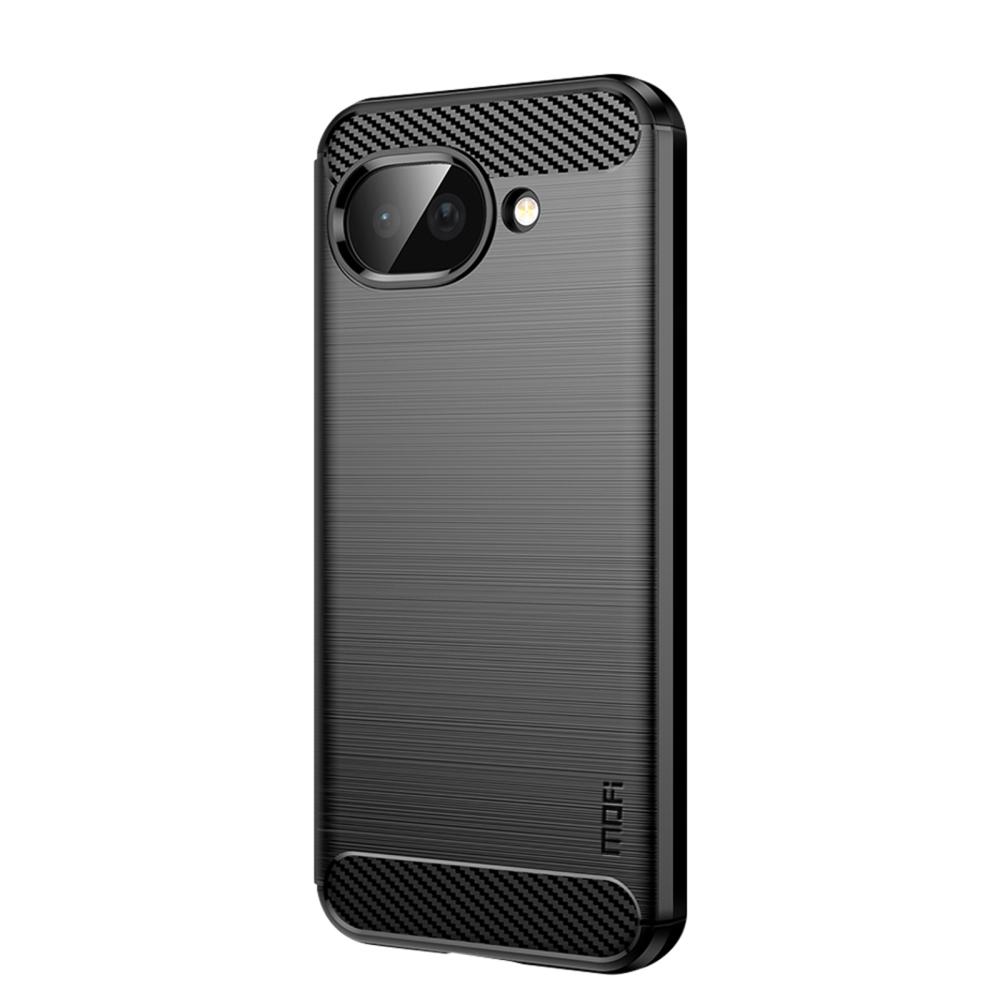 MOFI MOFI Google Pixel 10a Skal Borstad Stål Textur Svart - Teknikhallen.se