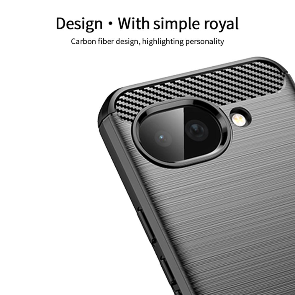 MOFI MOFI Google Pixel 10a Skal Borstad Stål Textur Blå - Teknikhallen.se