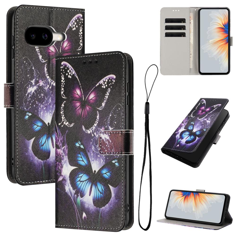  Google Pixel 10a Fodral Med Tryck Fjärilar - Teknikhallen.se