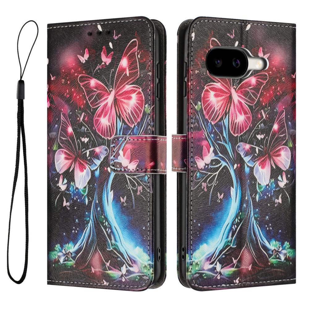  Google Pixel 10a Fodral Med Tryck Fjäril / Träd - Teknikhallen.se