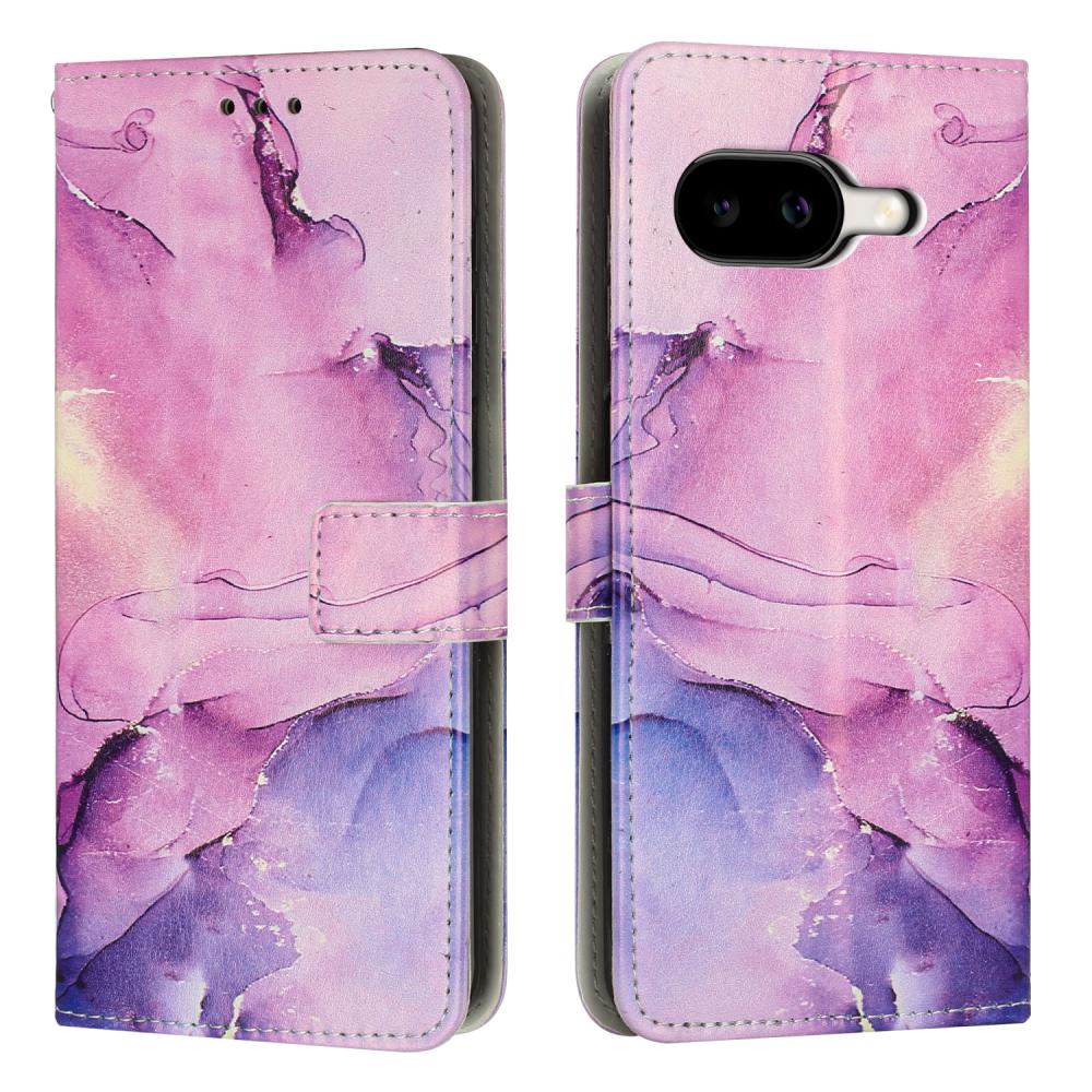  Google Pixel 10a Fodral Marmor Lila - Teknikhallen.se