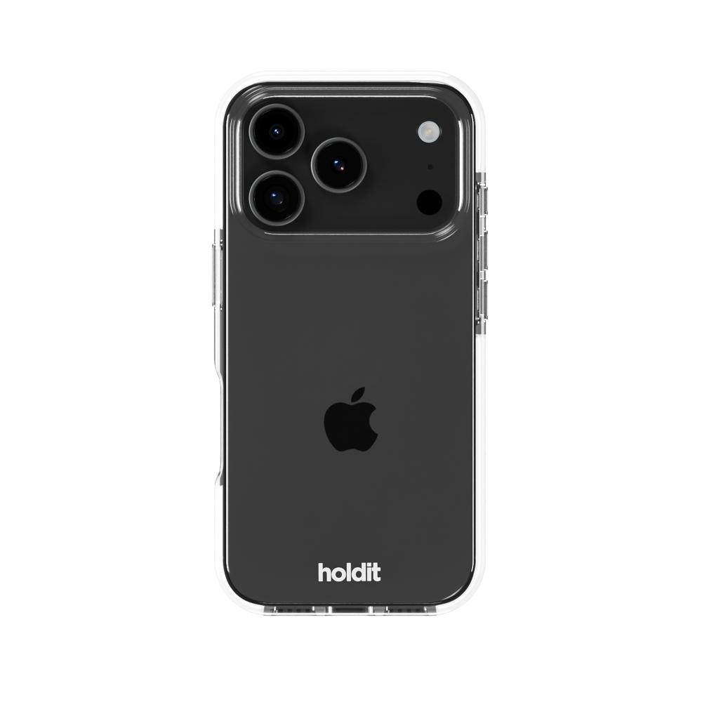 holdit holdit iPhone 17 Pro Mobilskal Seethru White - Teknikhallen.se