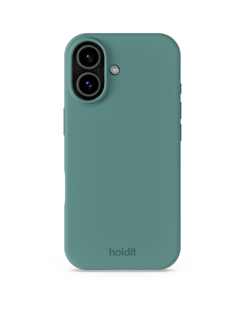 holdit holdit iPhone 17 Mobilskal Silikon Moss Green - Teknikhallen.se