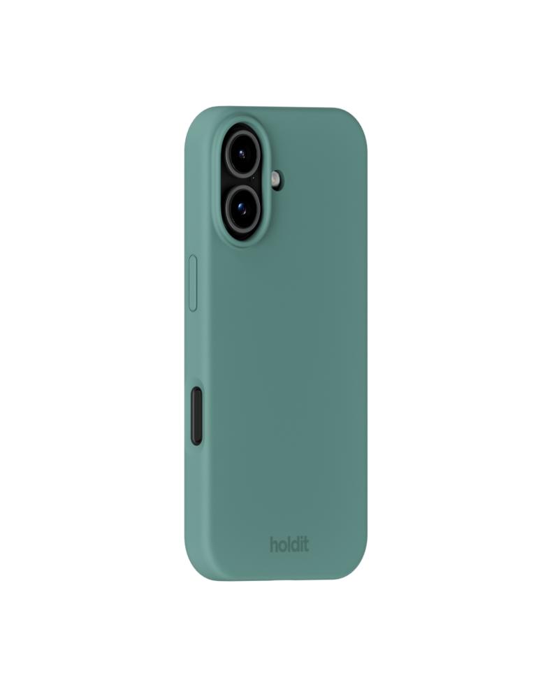 holdit holdit iPhone 17 Mobilskal Silikon Moss Green - Teknikhallen.se
