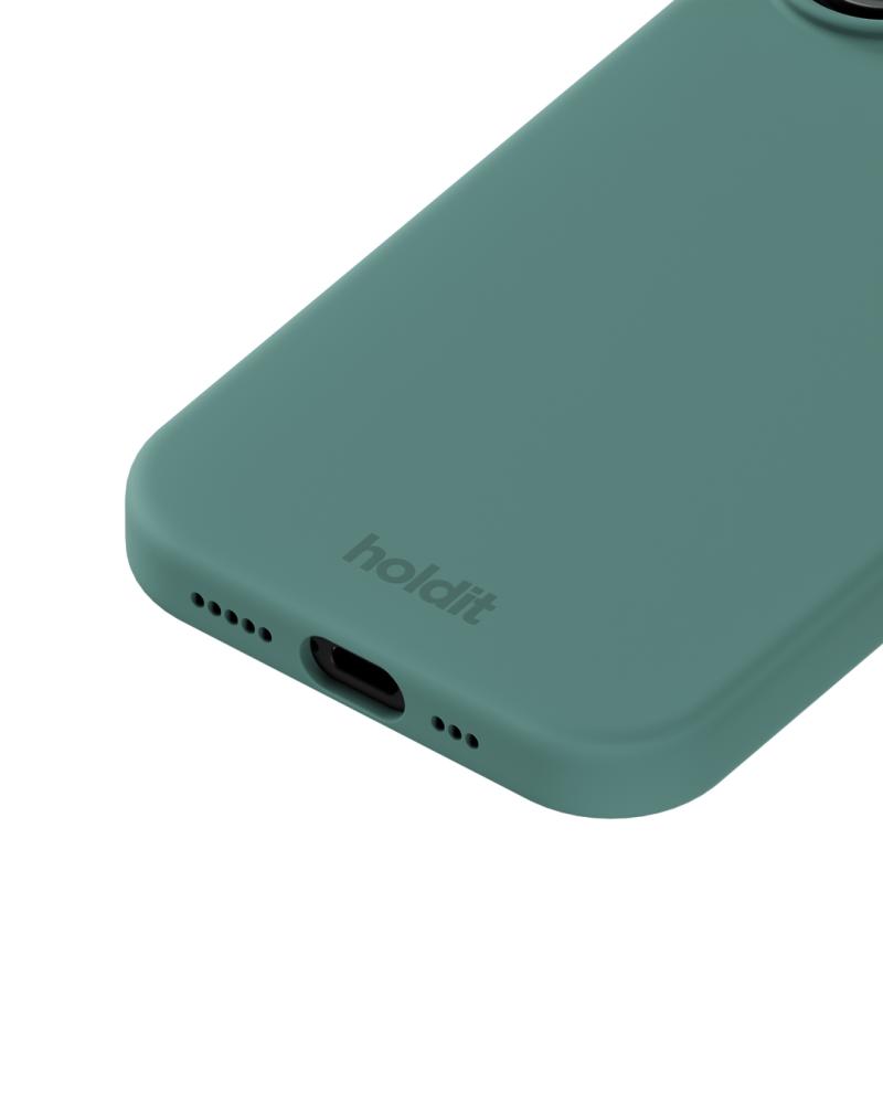 holdit holdit iPhone 17 Mobilskal Silikon Moss Green - Teknikhallen.se