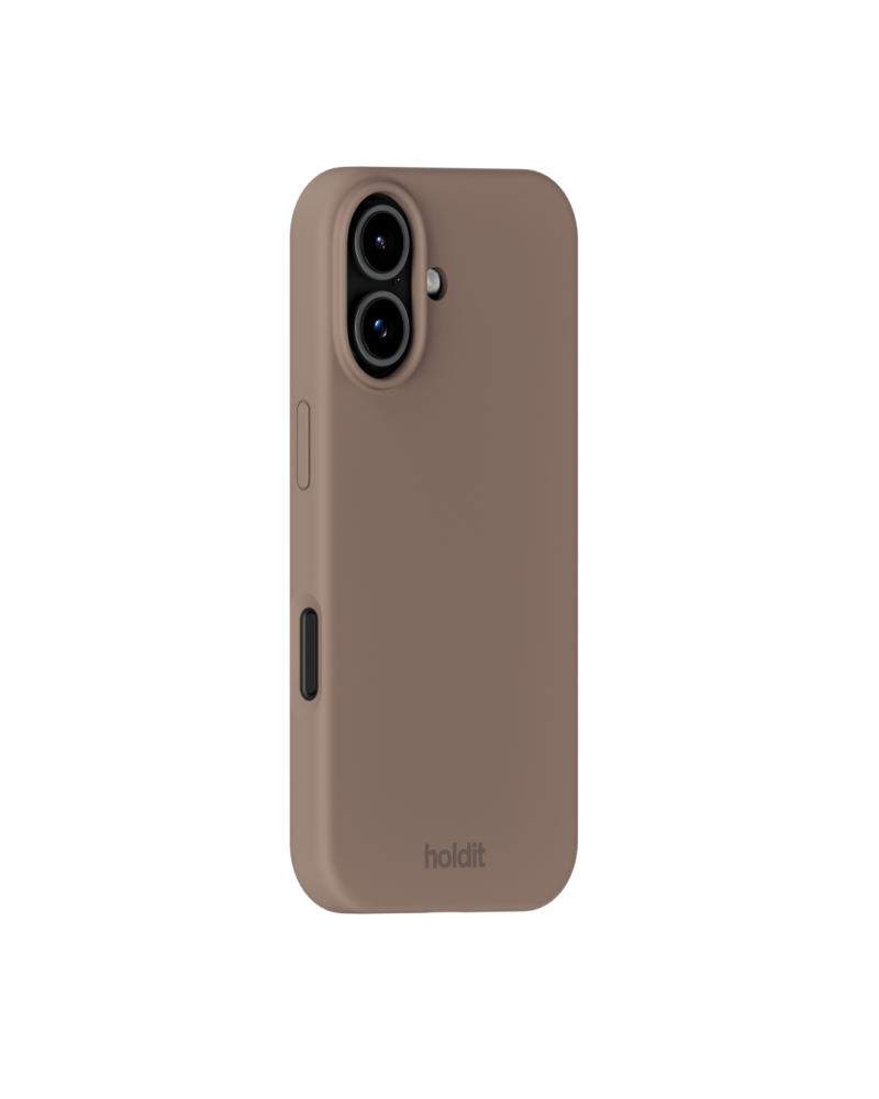 holdit holdit iPhone 17 Mobilskal Silikon Mocha Brown - Teknikhallen.se