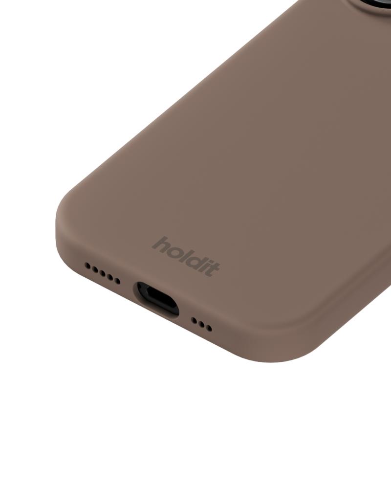 holdit holdit iPhone 17 Mobilskal Silikon Mocha Brown - Teknikhallen.se