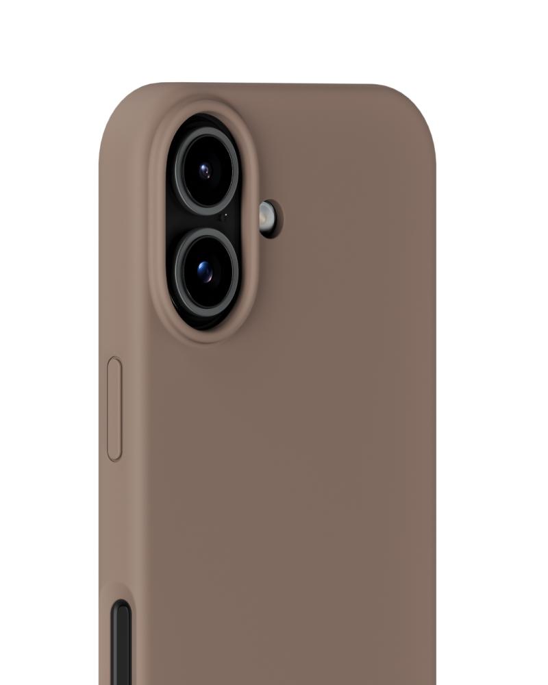 holdit holdit iPhone 17 Mobilskal Silikon Mocha Brown - Teknikhallen.se