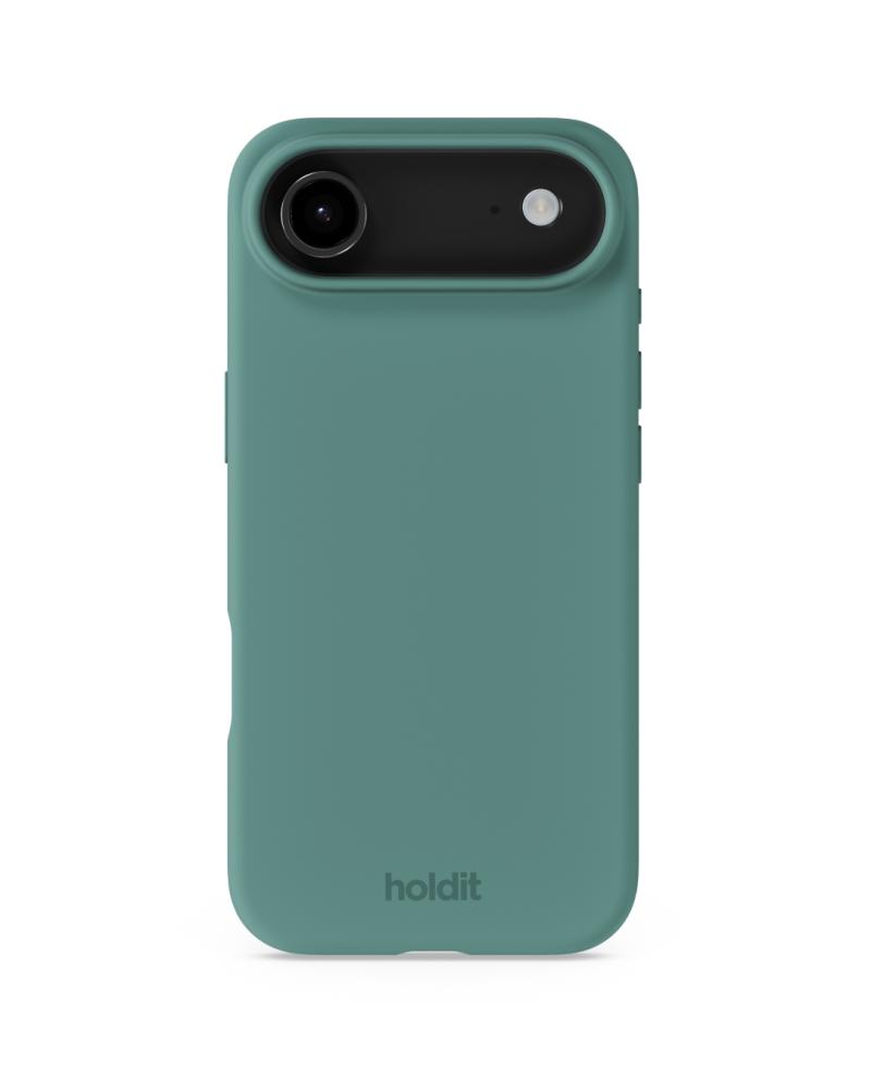 holdit holdit iPhone 17 Air Mobilskal Silikon Moss Green - Teknikhallen.se