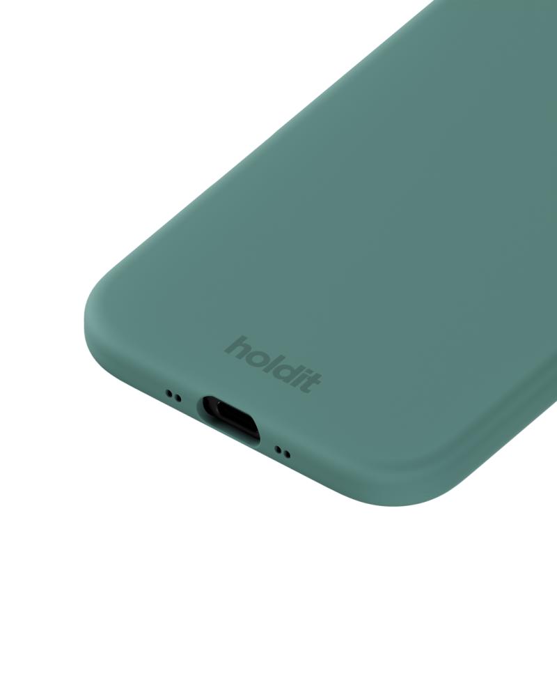 holdit holdit iPhone 17 Air Mobilskal Silikon Moss Green - Teknikhallen.se