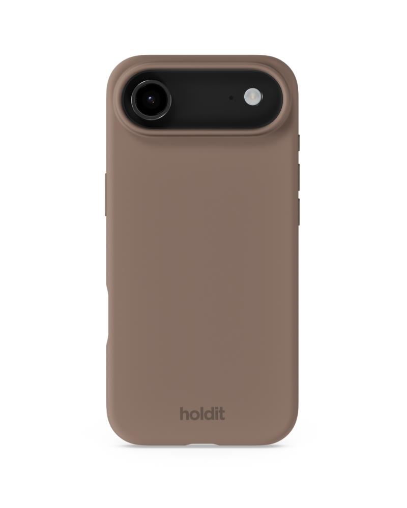 holdit holdit iPhone 17 Air Mobilskal Silikon Mocha Brown - Teknikhallen.se