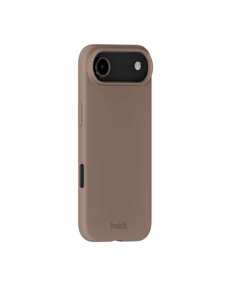 holdit holdit iPhone 17 Air Mobilskal Silikon Mocha Brown - Teknikhallen.se