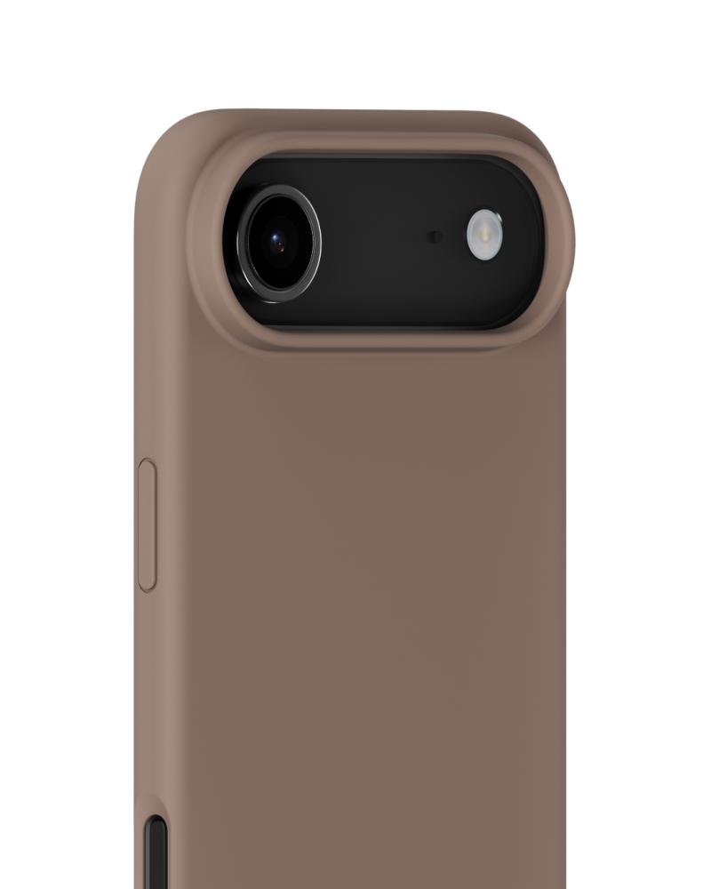 holdit holdit iPhone 17 Air Mobilskal Silikon Mocha Brown - Teknikhallen.se