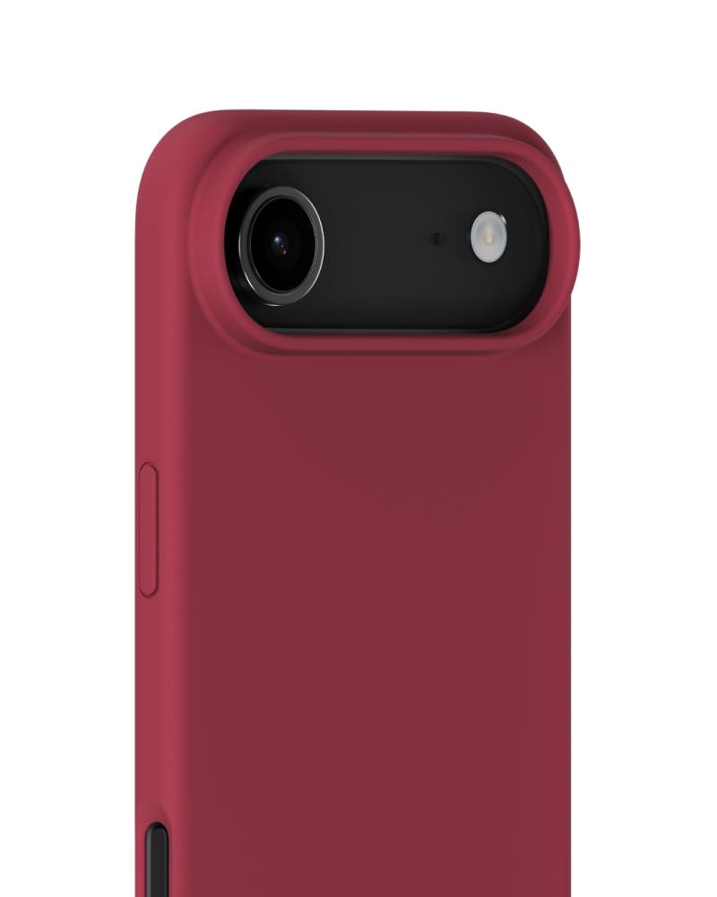 holdit holdit iPhone 17 Air Mobilskal Silikon Red Velvet - Teknikhallen.se