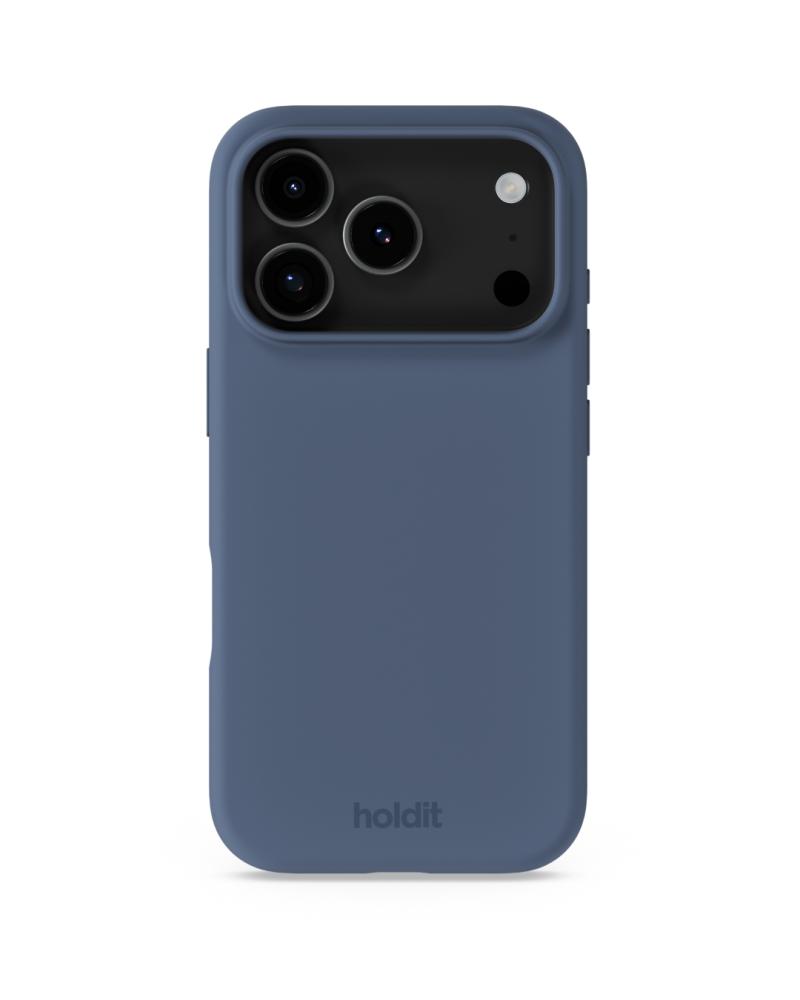 holdit holdit iPhone 17 Pro Mobilskal Silikon Pacific Blue - Teknikhallen.se
