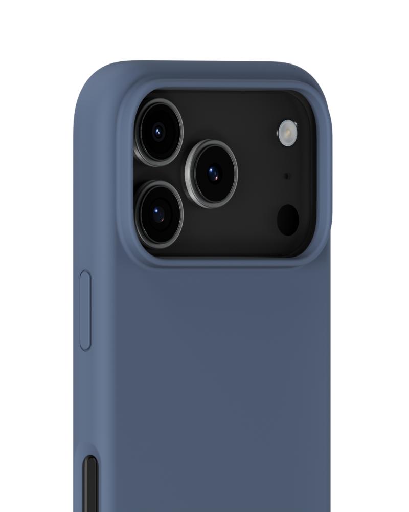 holdit holdit iPhone 17 Pro Mobilskal Silikon Pacific Blue - Teknikhallen.se