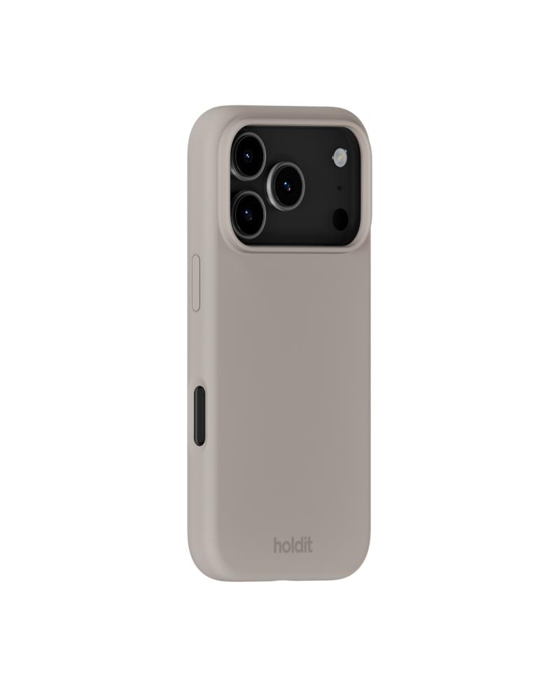 holdit holdit iPhone 17 Pro Mobilskal Silikon Taupe - Teknikhallen.se