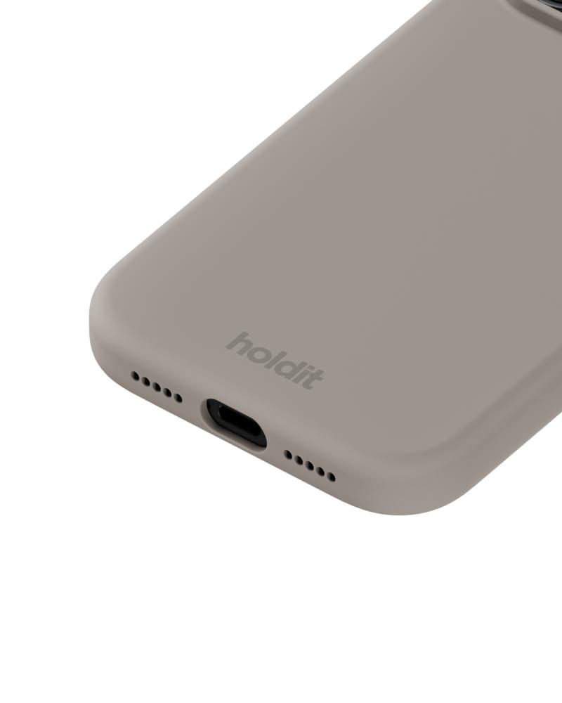 holdit holdit iPhone 17 Pro Mobilskal Silikon Taupe - Teknikhallen.se