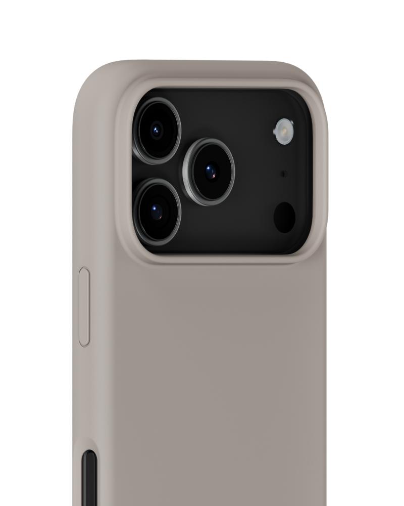 holdit holdit iPhone 17 Pro Mobilskal Silikon Taupe - Teknikhallen.se