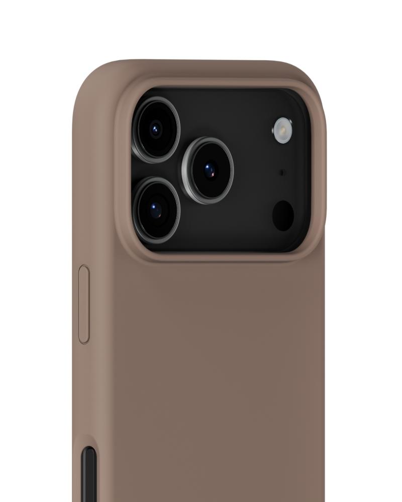 holdit holdit iPhone 17 Pro Mobilskal Silikon Mocha Brown - Teknikhallen.se