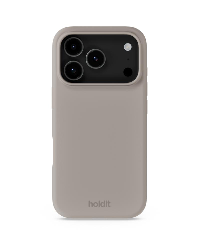 holdit holdit iPhone 17 Pro Max Mobilskal Silikon Taupe - Teknikhallen.se