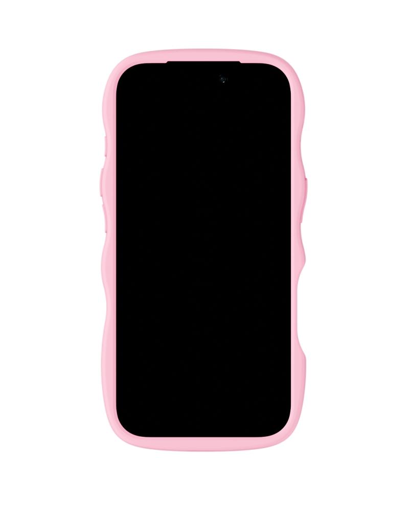 holdit holdit iPhone 17 Pro Mobilskal Wavy Pink/Transparent - Teknikhallen.se