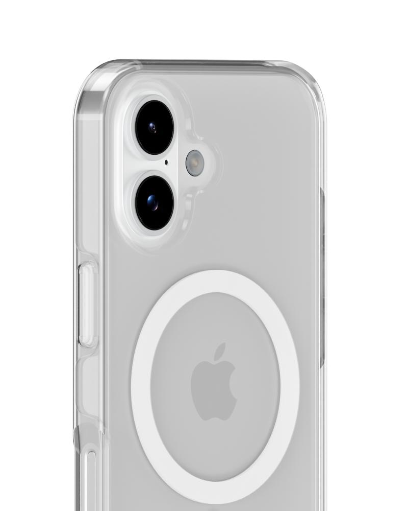 holdit holdit iPhone 17 MagSafe Mobilskal White/Transparent - Teknikhallen.se