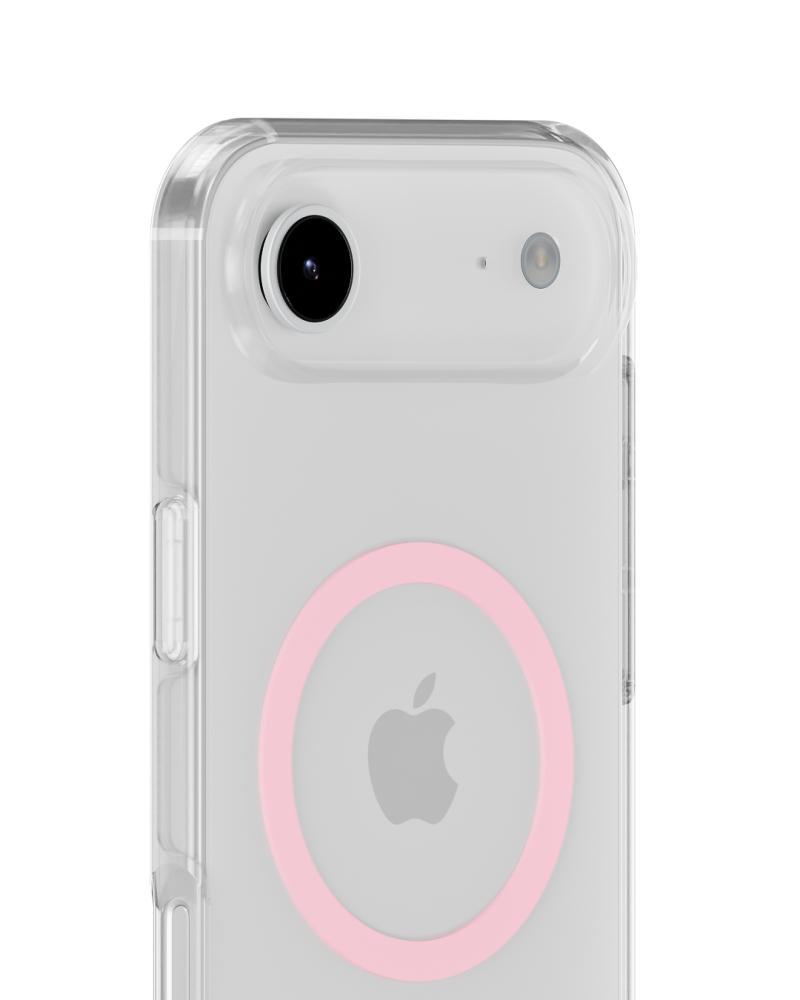 holdit holdit iPhone 17 Air MagSafe Mobilskal Pink/Transparent - Teknikhallen.se