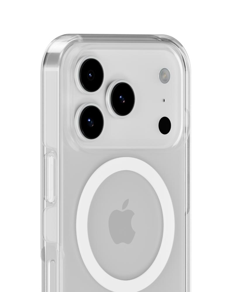 holdit holdit iPhone 17 Pro MagSafe Mobilskal White/Transparent - Teknikhallen.se