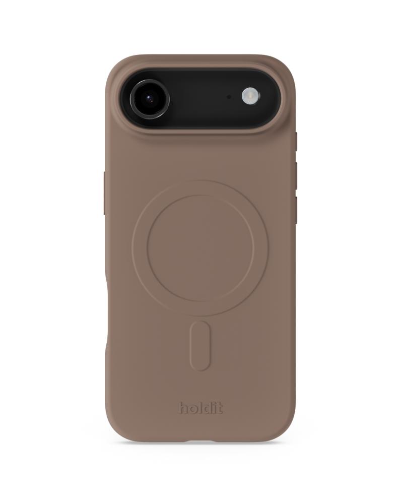 holdit holdit iPhone 17 Air Mobilskal Soft MagSafe Mocha Brown - Teknikhallen.se