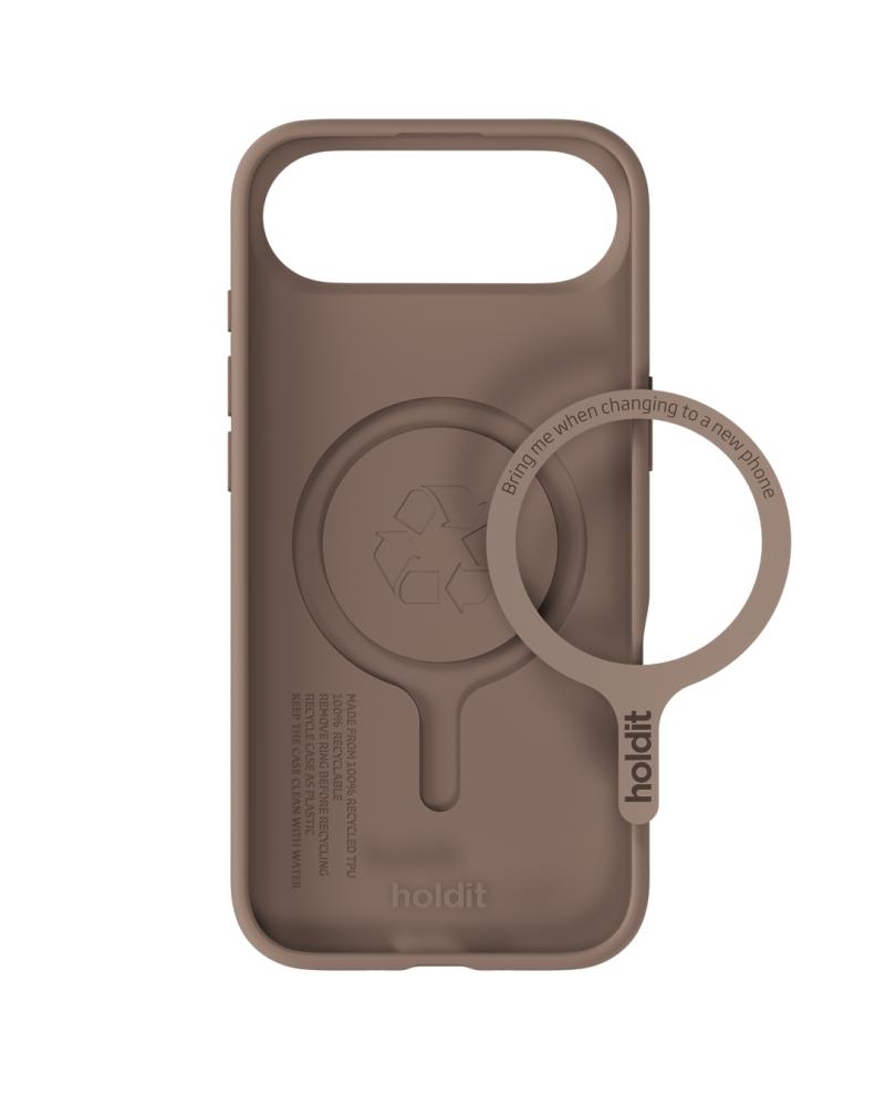 holdit holdit iPhone 17 Air Mobilskal Soft MagSafe Mocha Brown - Teknikhallen.se