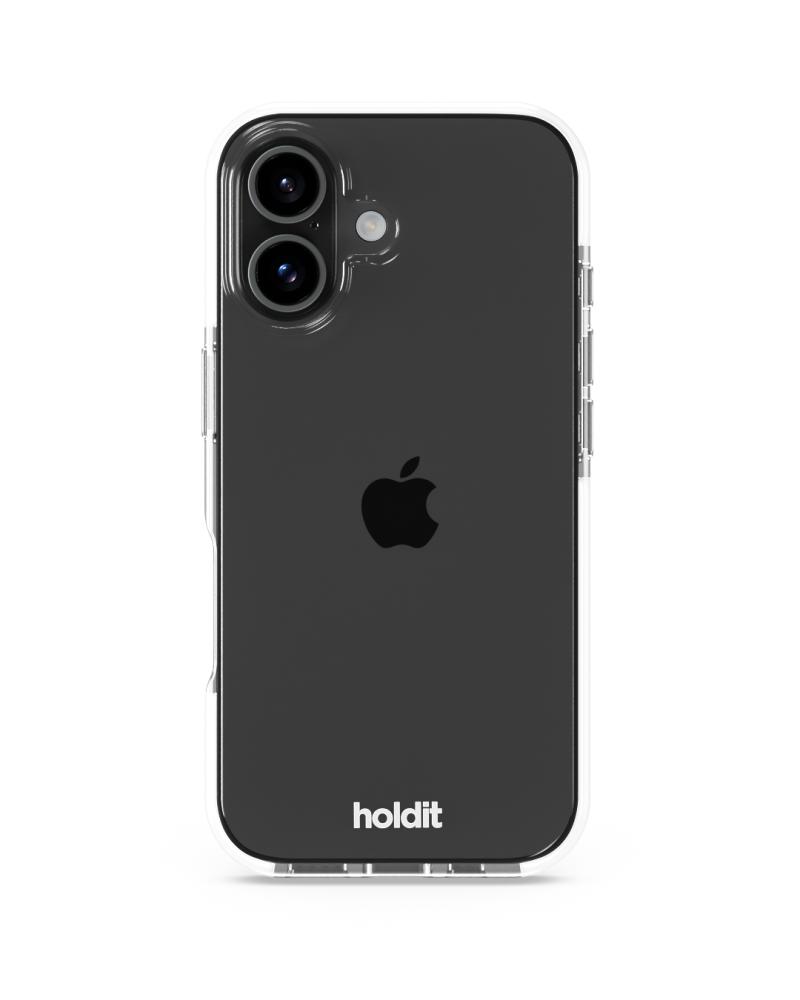 holdit holdit iPhone 17 Mobilskal Seethru White - Teknikhallen.se