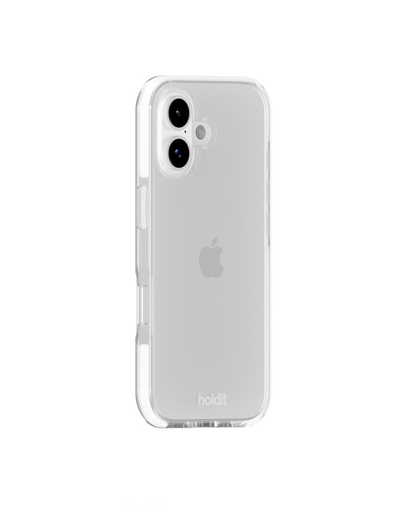 holdit holdit iPhone 17 Mobilskal Seethru White - Teknikhallen.se