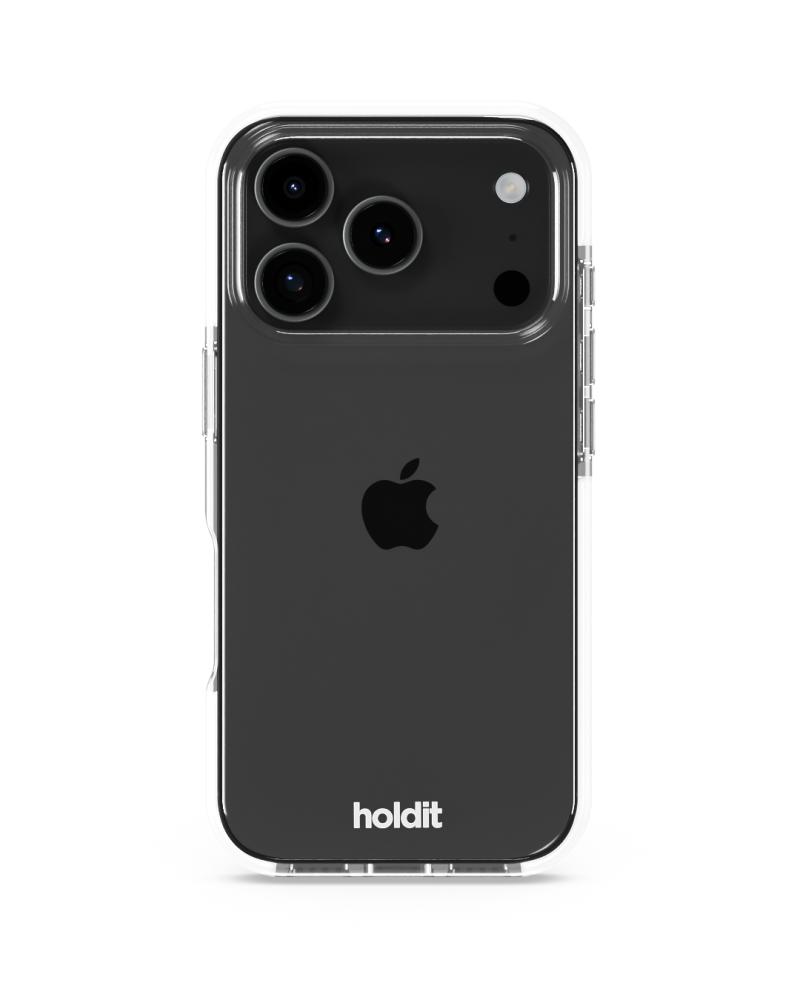 holdit holdit iPhone 17 Pro Mobilskal Seethru White - Teknikhallen.se
