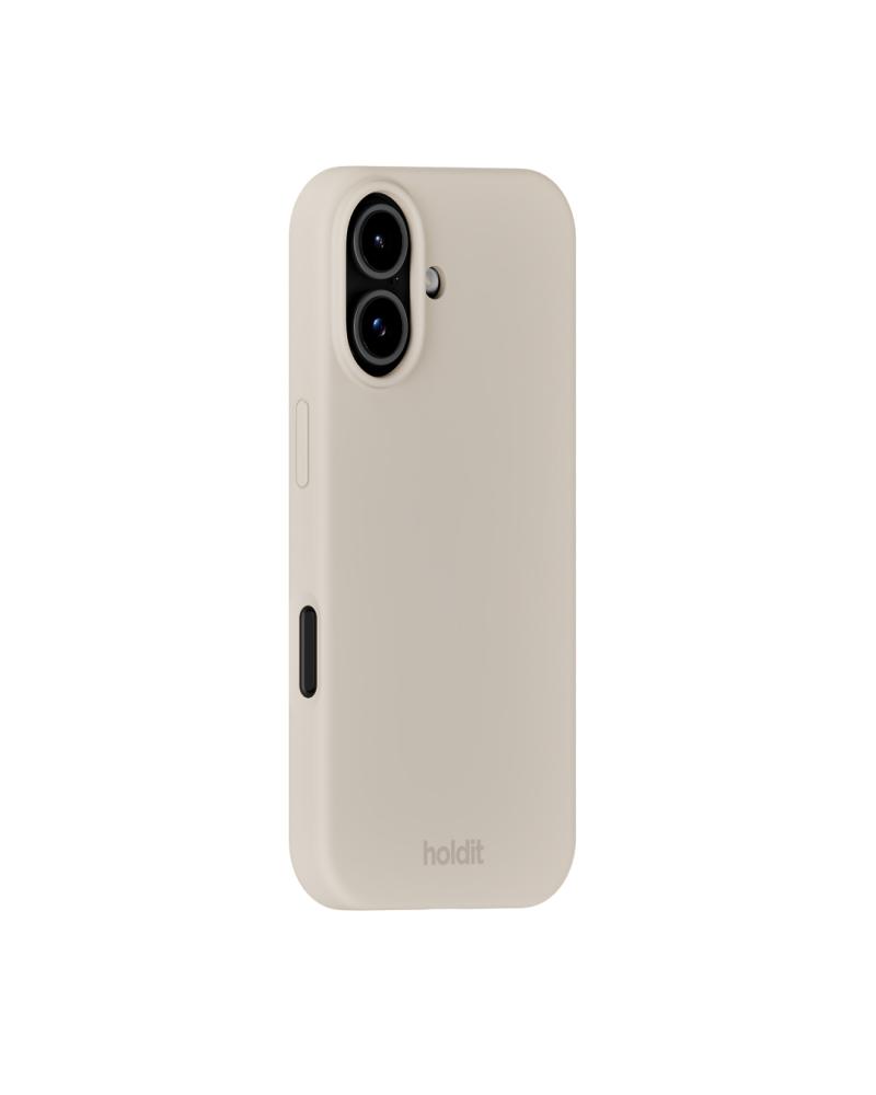 holdit holdit iPhone 17 Mobilskal Silikon Light Beige - Teknikhallen.se