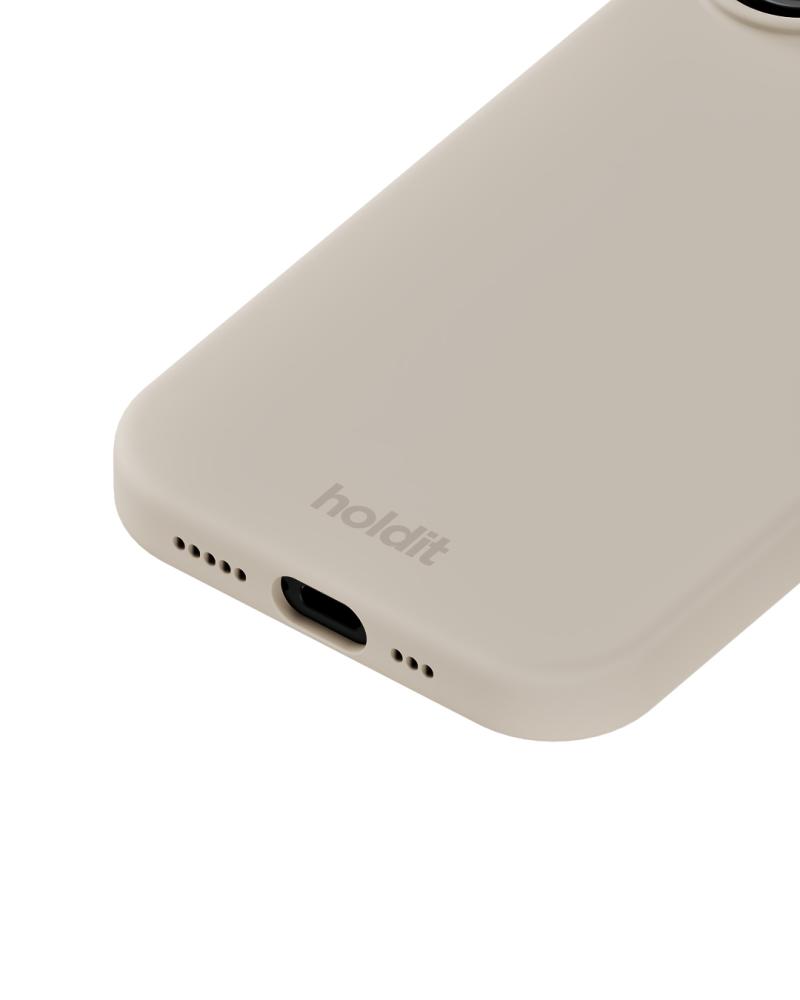 holdit holdit iPhone 17 Mobilskal Silikon Light Beige - Teknikhallen.se
