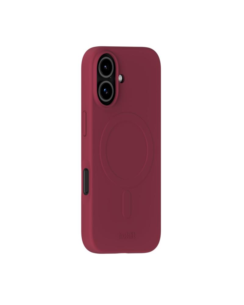 holdit holdit iPhone 17 Mobilskal Soft MagSafe Red Velvet - Teknikhallen.se